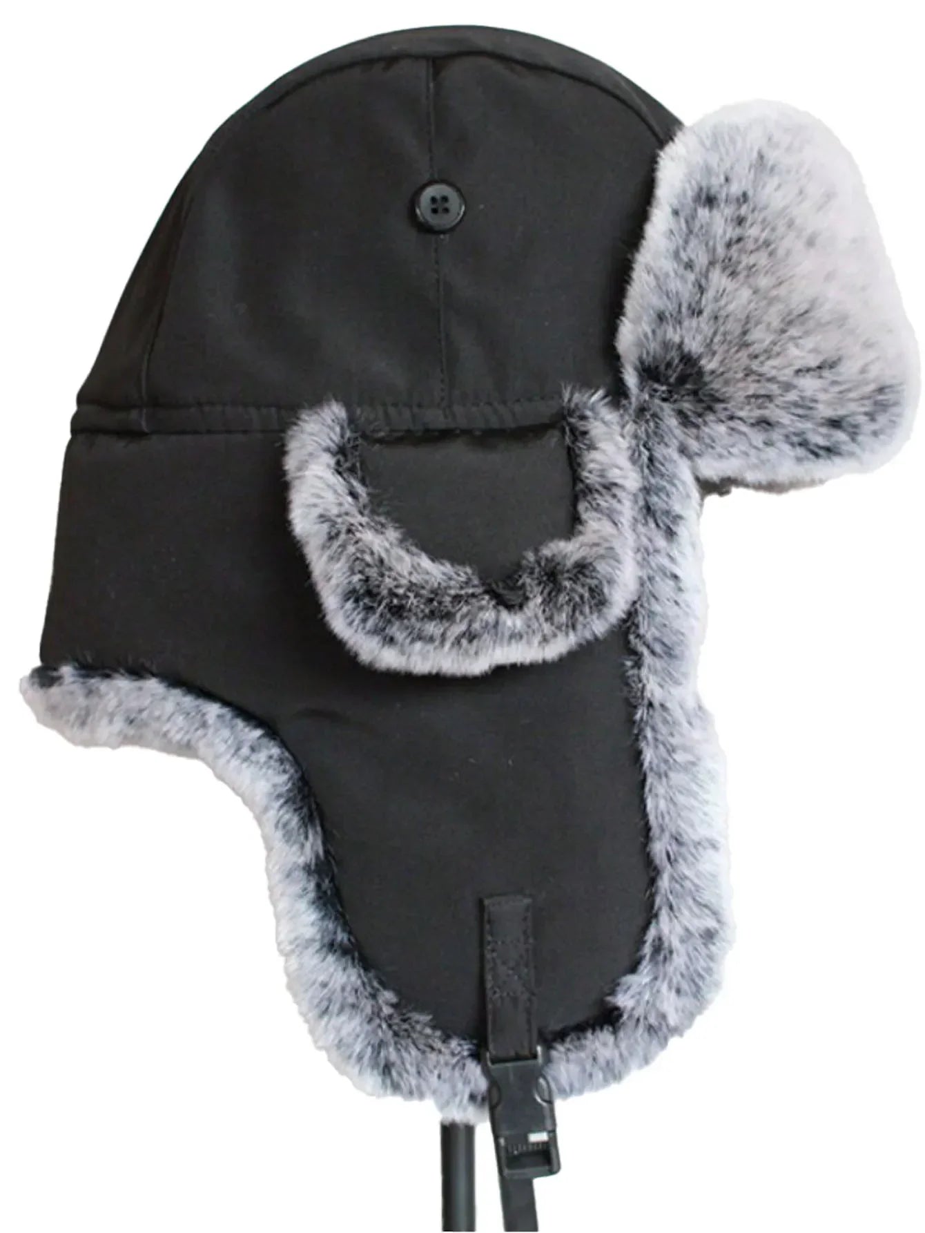 Cappello Trapper Invernale - Unisex - Isolato - con Pelliccia Sintetica