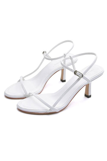 Bella - Tacchi eleganti con fasce raffinate per donne