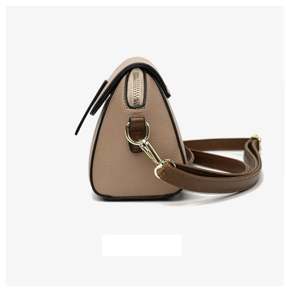Chaya - Borsa a Tracolla Compatta in Pelle da Donna