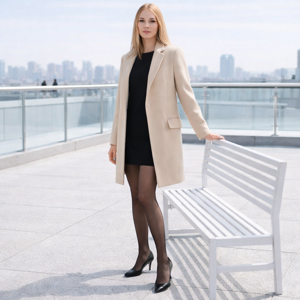 Collant Termici Foderati in Pile - Donne - Caldi - Elasticizzati - Morbidi