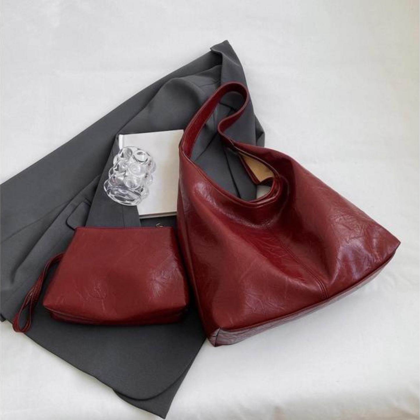 AXA PU Lederen Design Borsa - Stijlvolle Upgrade