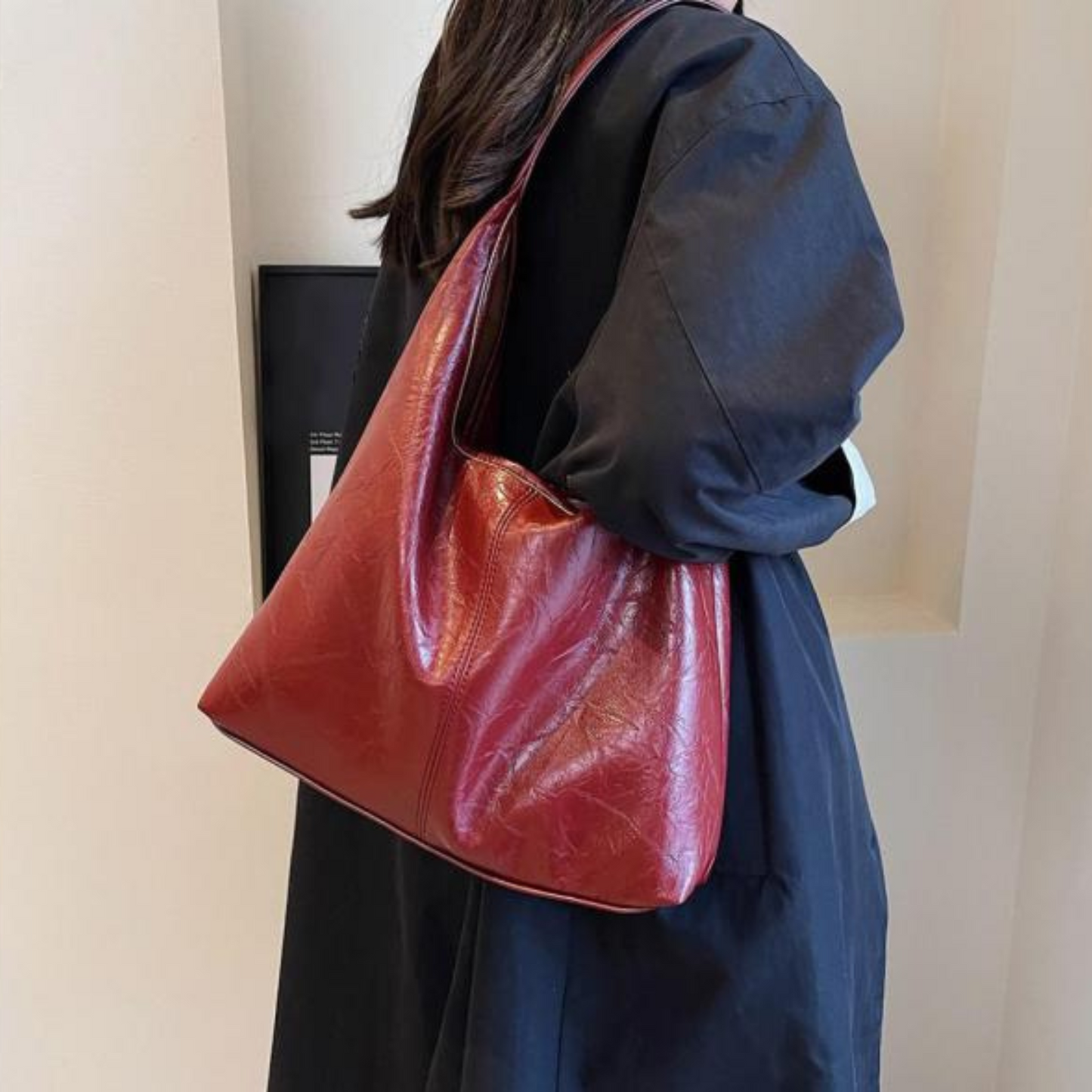 AXA PU Lederen Design Borsa - Stijlvolle Upgrade