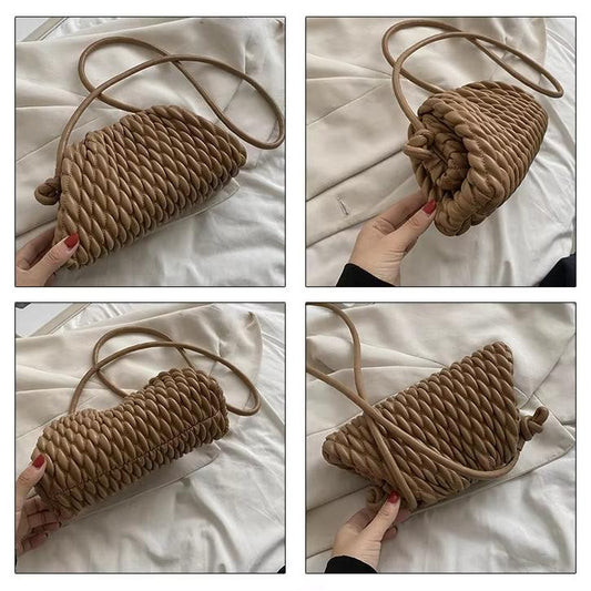 Nellie - Elegante Mini Borsa a Tracolla in Pelle