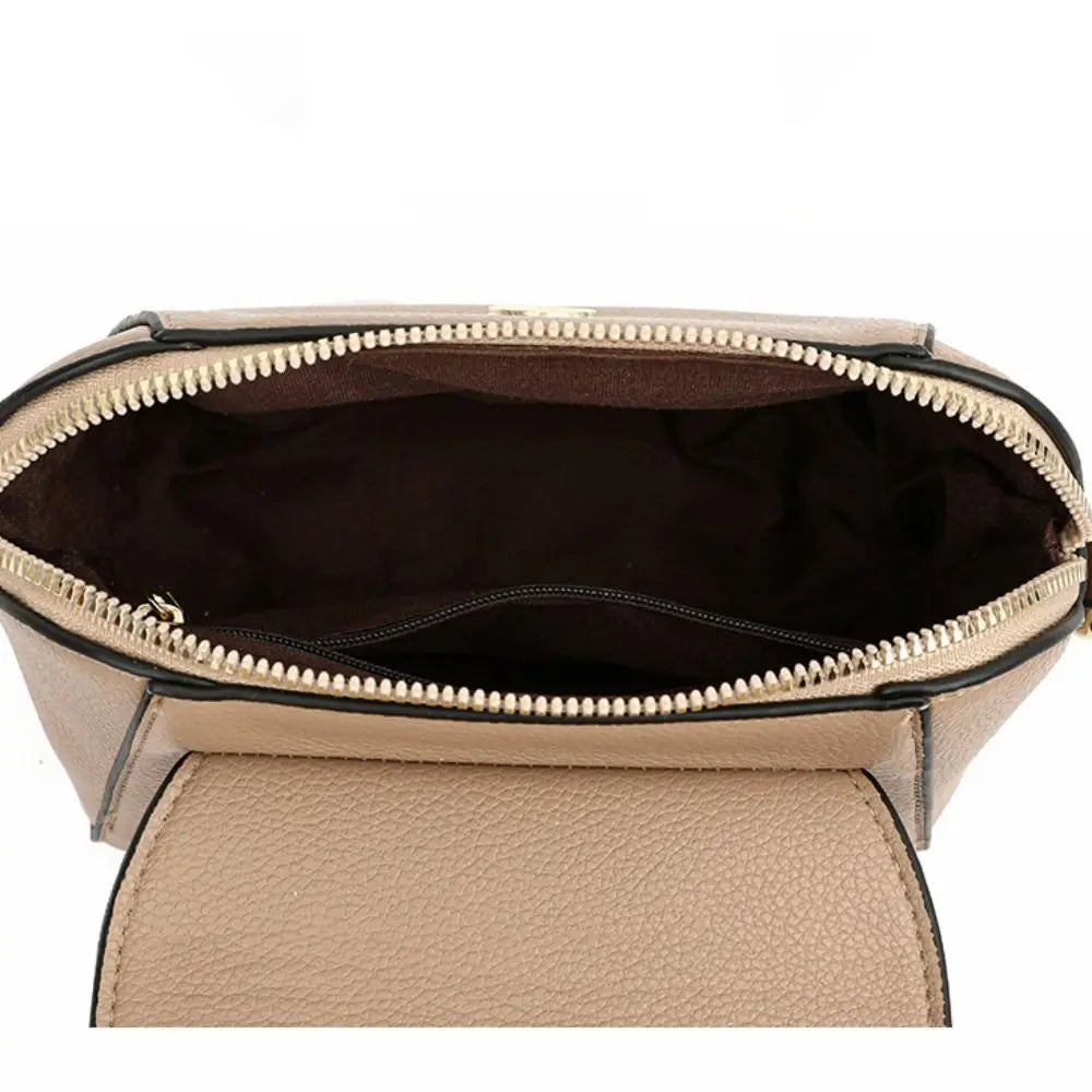 Chaya - Borsa a Tracolla Compatta in Pelle da Donna
