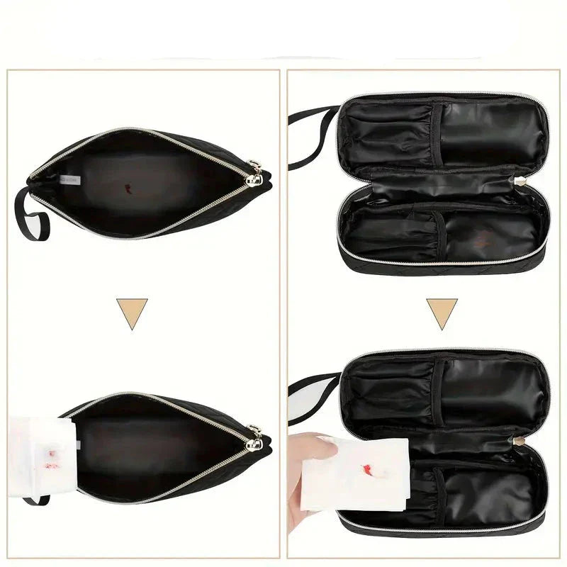 Emma | Elegante, compacte en georganiseerde cosmetica borsa - Stijlvol & Praktisch