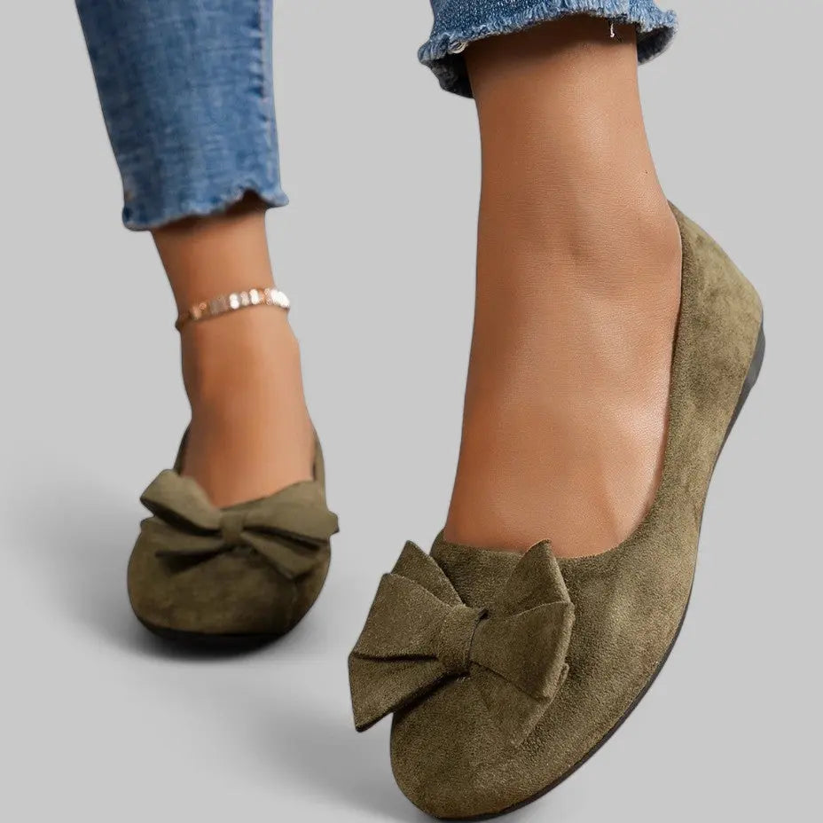 Mocassini donna confortevoli Klyber con fiocco - Eleganti - Stilosi