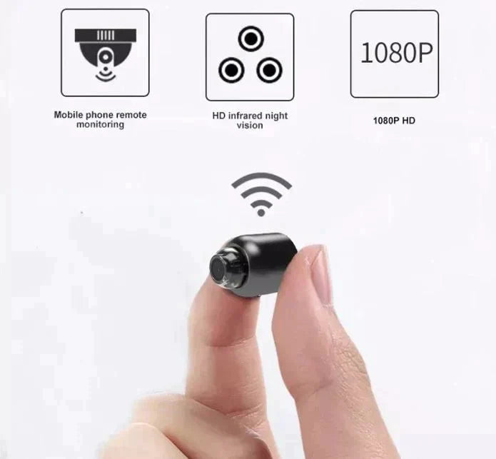 Mini Telecamera Wifi - Sicurezza Estiva Compatta
