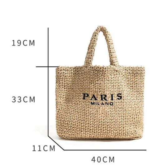 Elegante Borsa da Spiaggia GINA - Moda Estiva