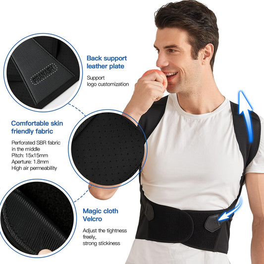 Correttore Posturale Schiena - Supporto Ergonomico - Sollievo Dolore