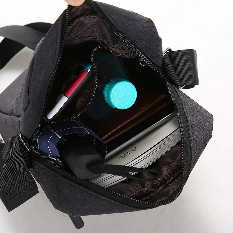 Borsa a Tracolla Uomo - Antifurto Impermeabile Elegante