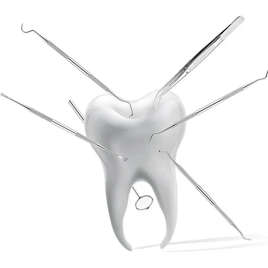 Dentaclean - Roestvrijstalen Explorer & Raschietter