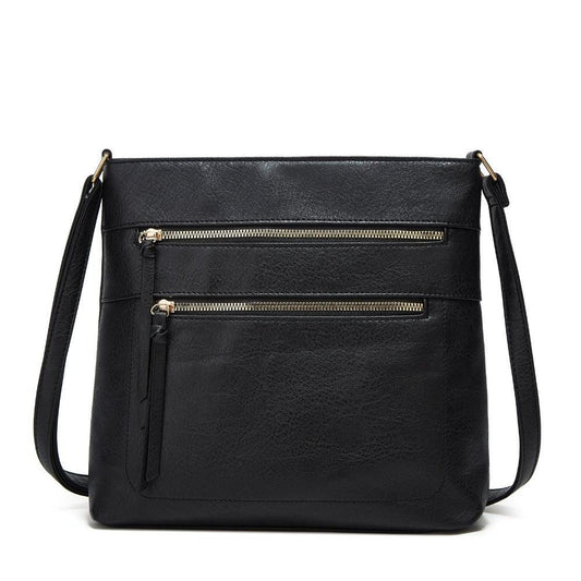Inverno - Leren Schoudertas met Nappa Aflwerking