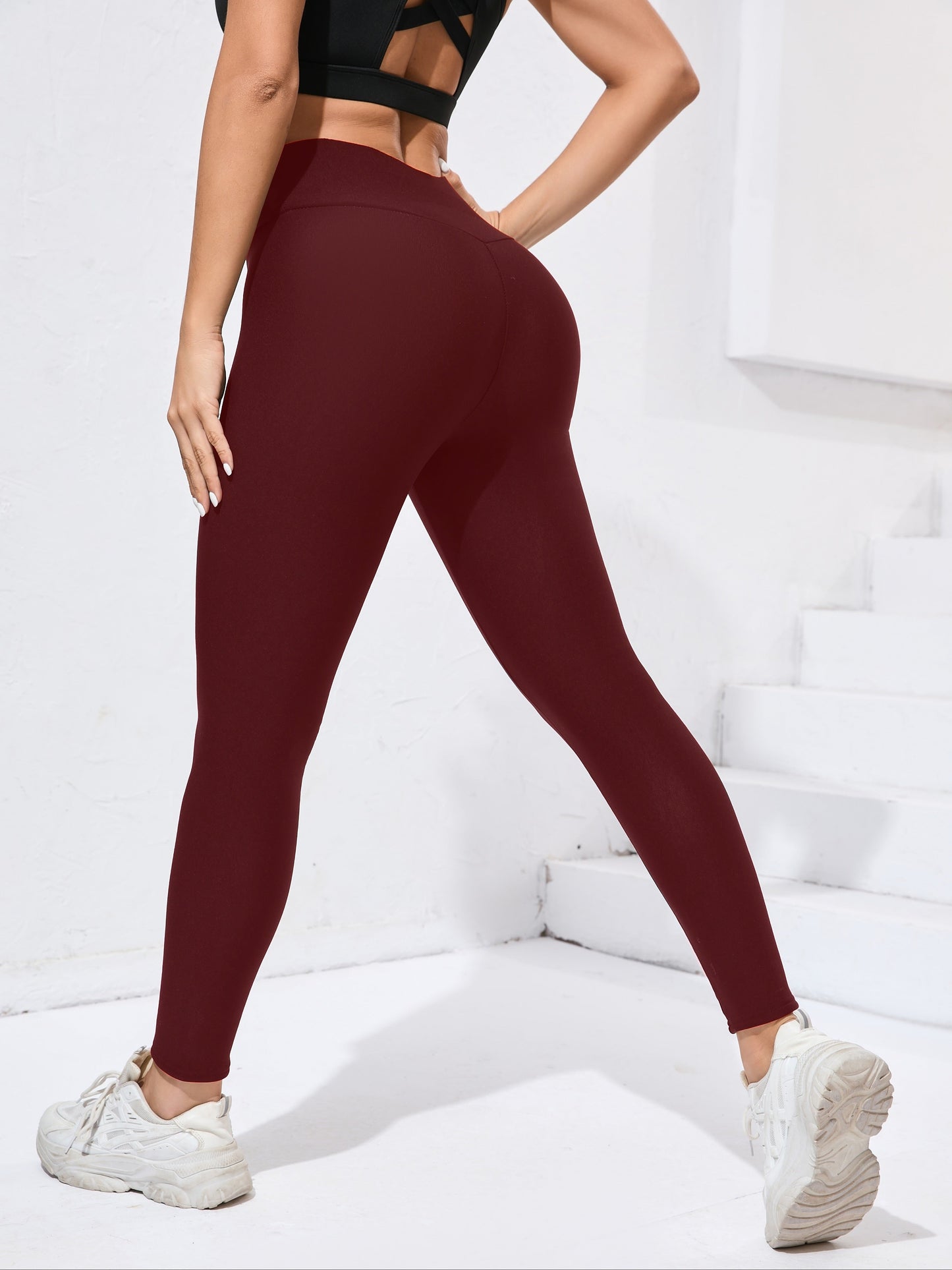Megan - Leggings Termici Premium in Fleece - Donna - Caldi