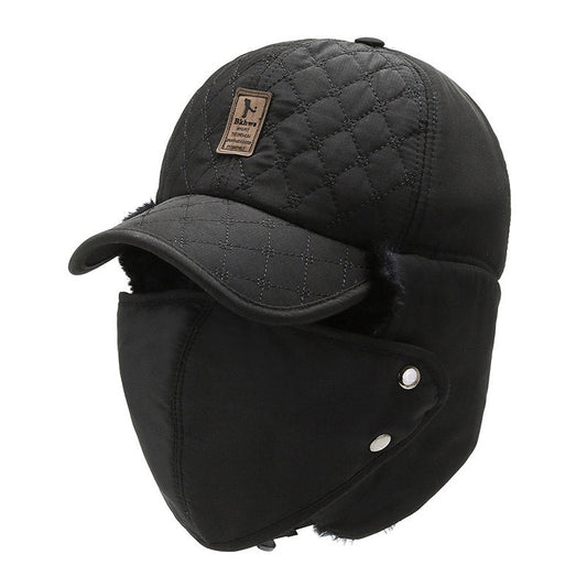 Thermsoft - Cappello Balaclava Invernale Imbottito - Visiera