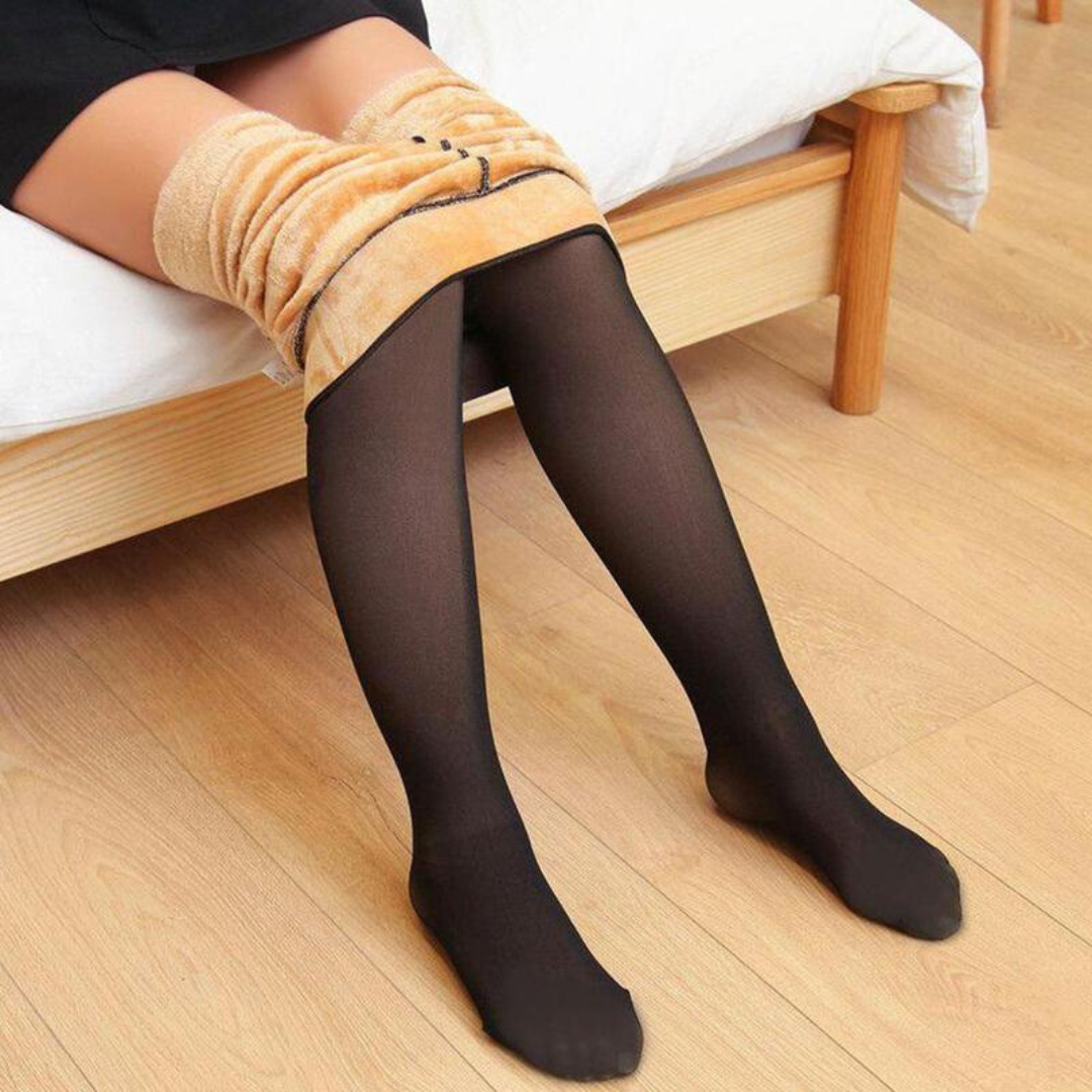 Zofia - Collant Termici Foderati - Fleece Comfort