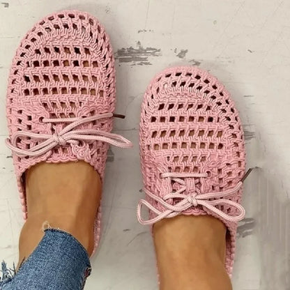 Mocassini Damestrati Traspiranti - Punta Aperta - Per Esterno