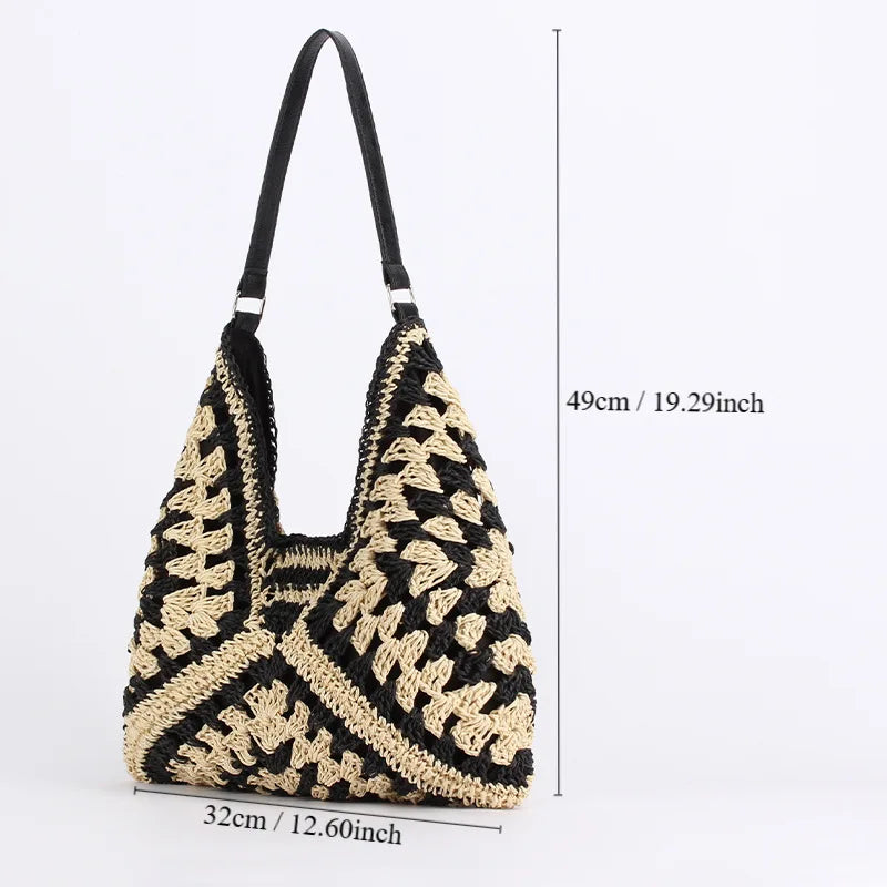 Elegante Borsa Tote Costiera VICKY - Stile e Funzionalità
