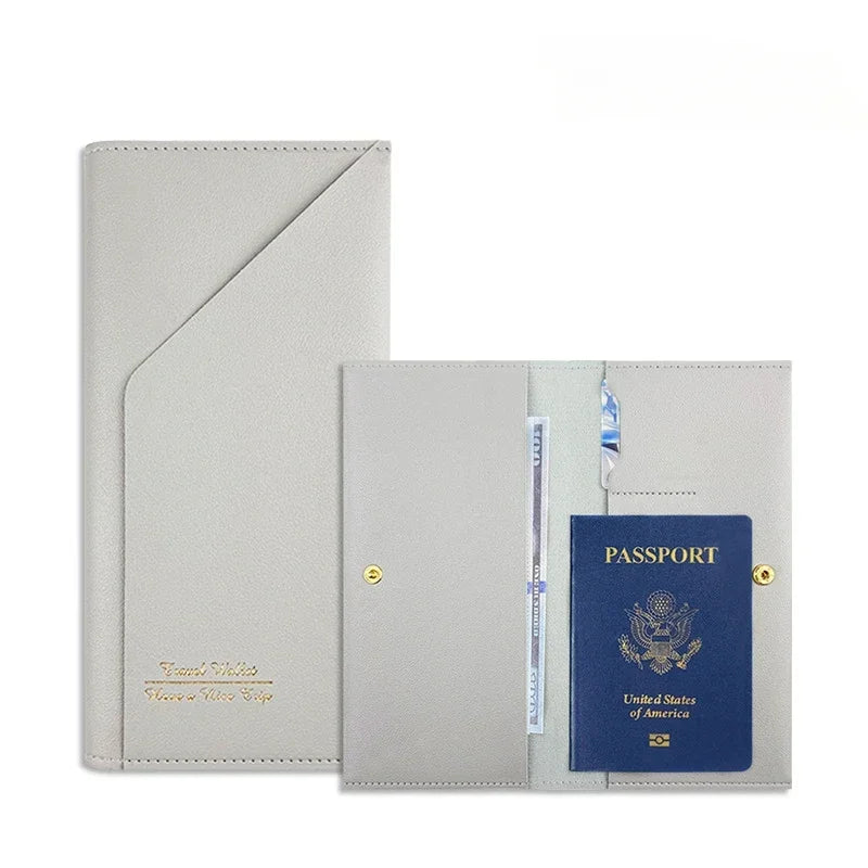 Rachele | Portafoglio da viaggio multiscomparto compatto e sottile