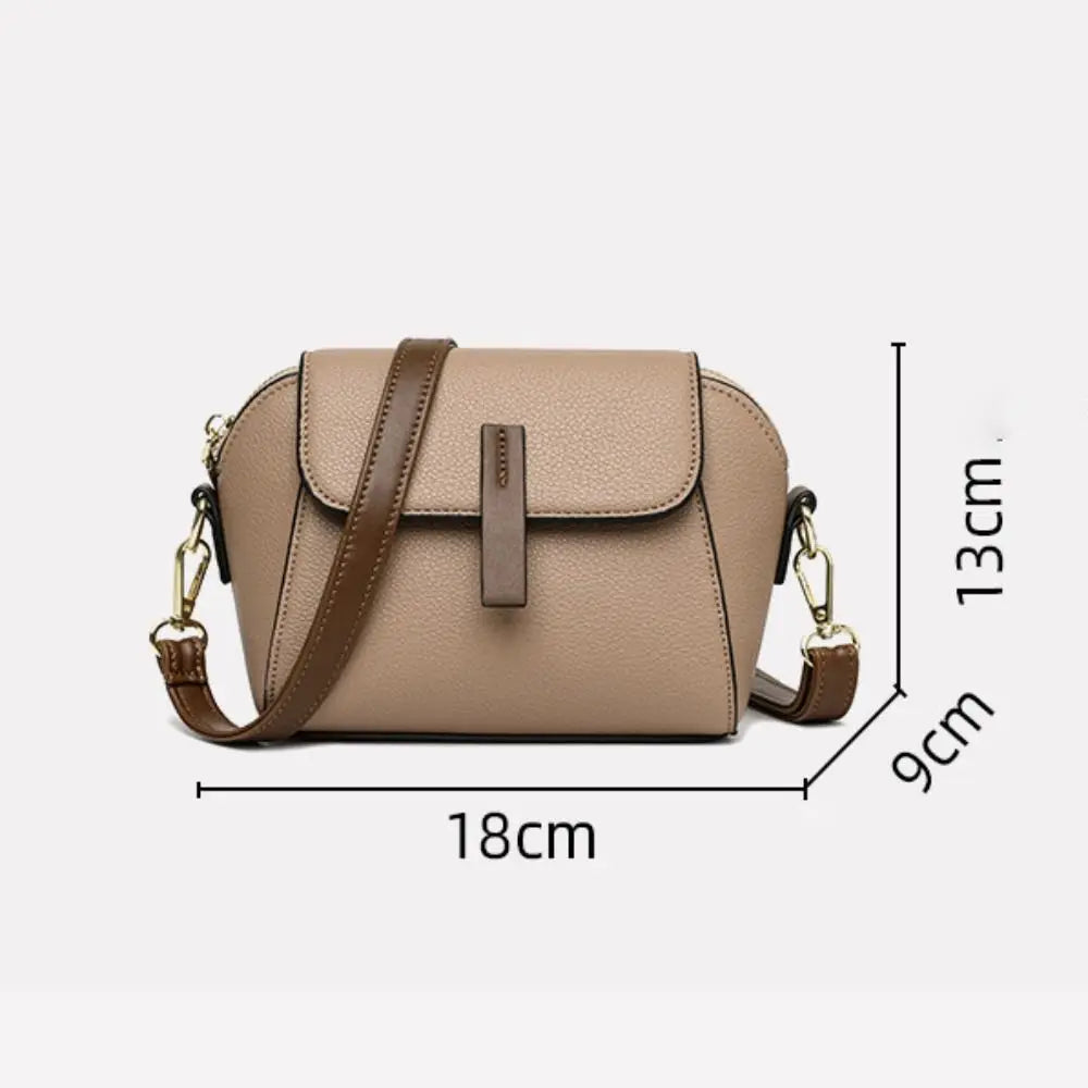 Chaya - Borsa a Tracolla Compatta in Pelle da Donna