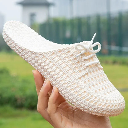 Mocassini Damestrati Traspiranti - Punta Aperta - Per Esterno