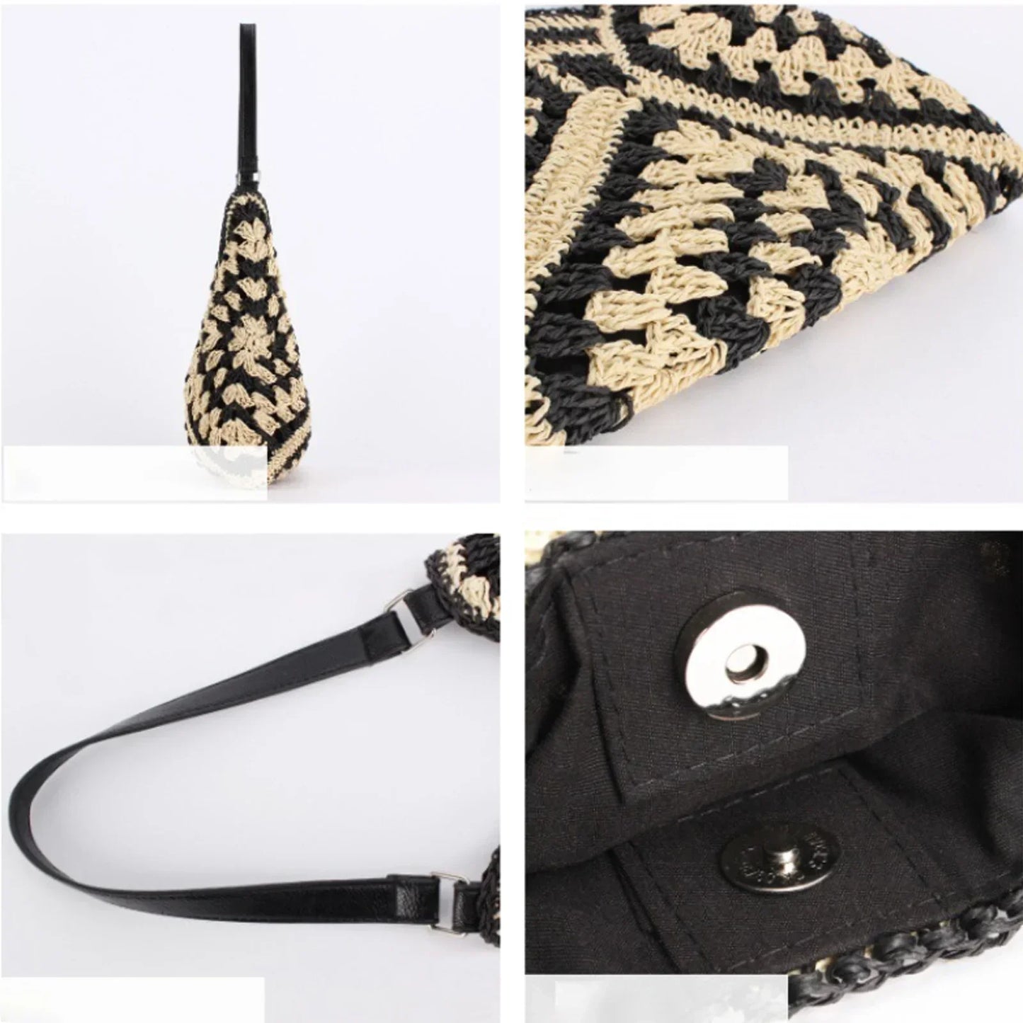 Elegante Borsa Tote Costiera VICKY - Stile e Funzionalità