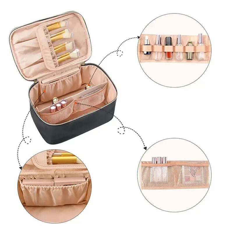 Eva | Custodia Trucco da Viaggio - Elegante e Funzionale