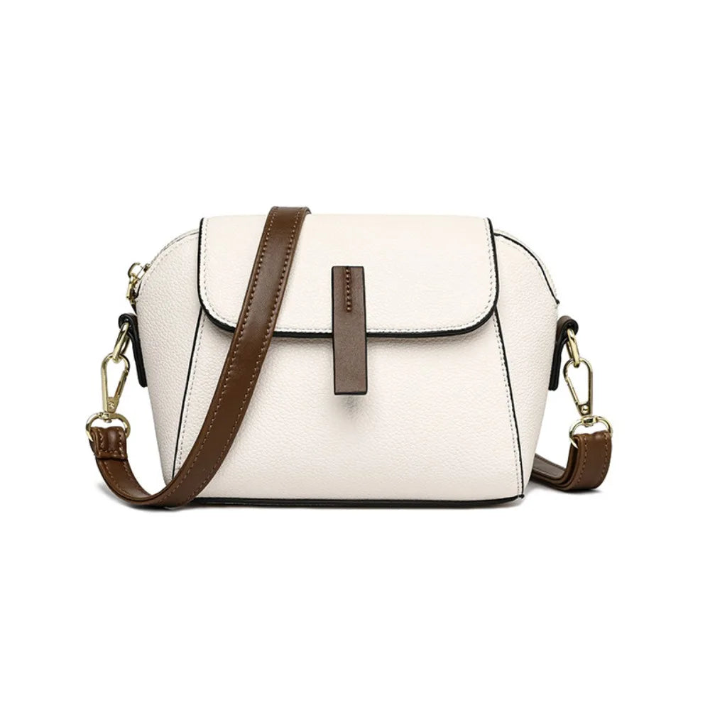 Chaya - Borsa a Tracolla Compatta in Pelle da Donna
