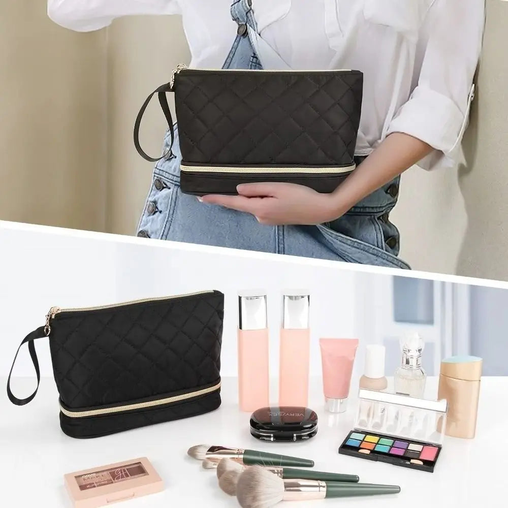 Emma | Elegante, compacte en georganiseerde cosmetica borsa - Stijlvol & Praktisch