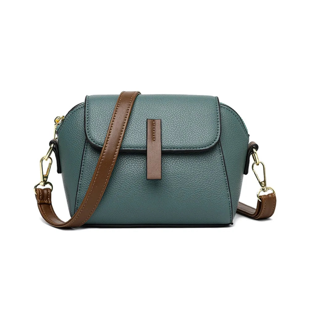Chaya - Borsa a Tracolla Compatta in Pelle da Donna