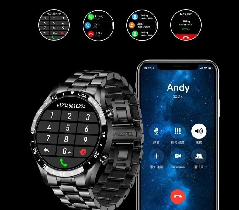 SmartWatch Deluxe - Multifunzionale - Aspetto Lussuoso