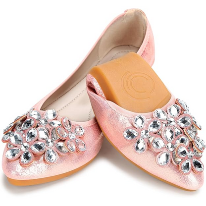 Ballerine Lucide con Zirconi - Eleganza e Comfort