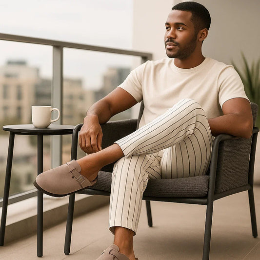 Chodaki da uomo in suede Lorenzo