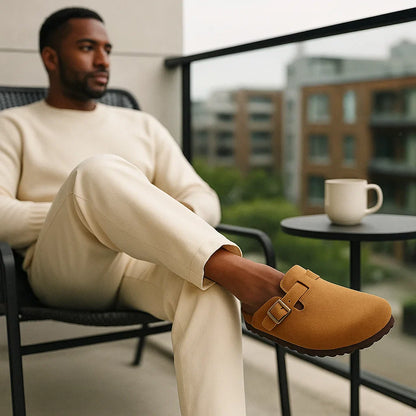 Chodaki da uomo in suede Lorenzo