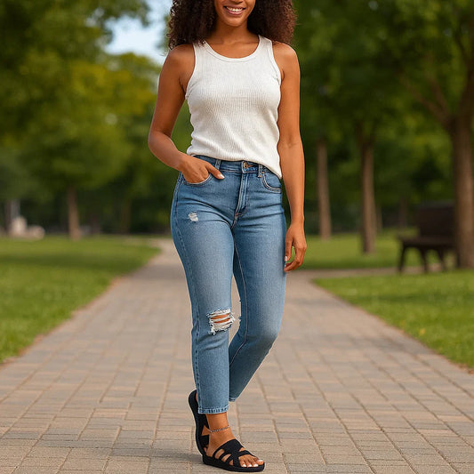 Sandali ortopedici da donna Corvella