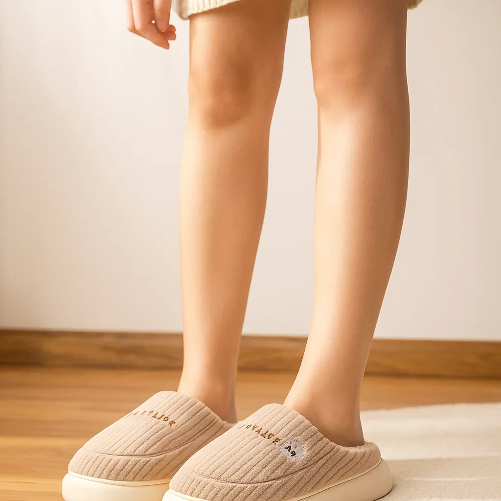 Trisha – Pantofole da Donna di Lusso con Suola Morbida