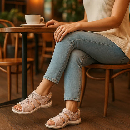 Sandali Donna con Punta Aperta – Comfort e Stile