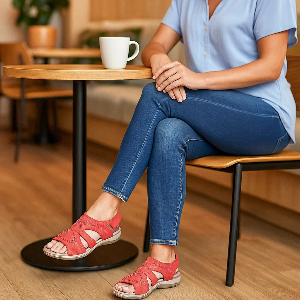 Sandali Donna con Punta Aperta – Comfort e Stile