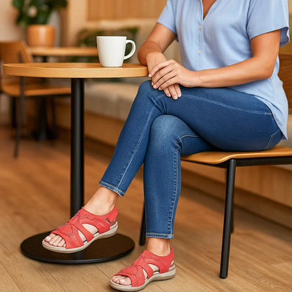 Sandali Donna con Punta Aperta – Comfort e Stile