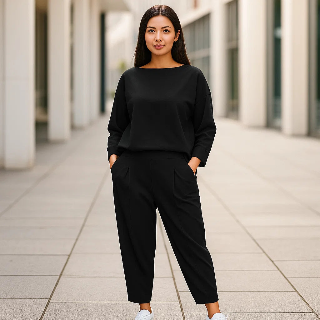 Giulia – Completo Estivo con Pantaloni Eleganti