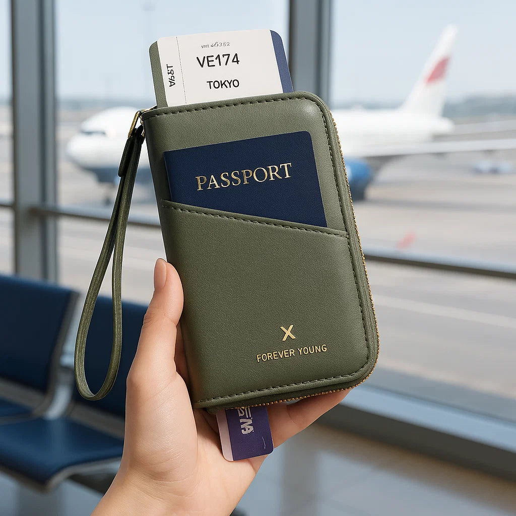 Dalia – Portafoglio Porta Passaporto RFID