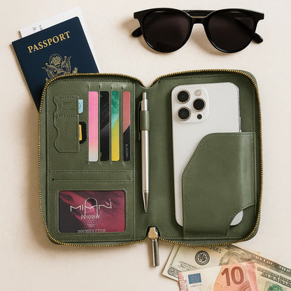 Dalia – Portafoglio Porta Passaporto RFID