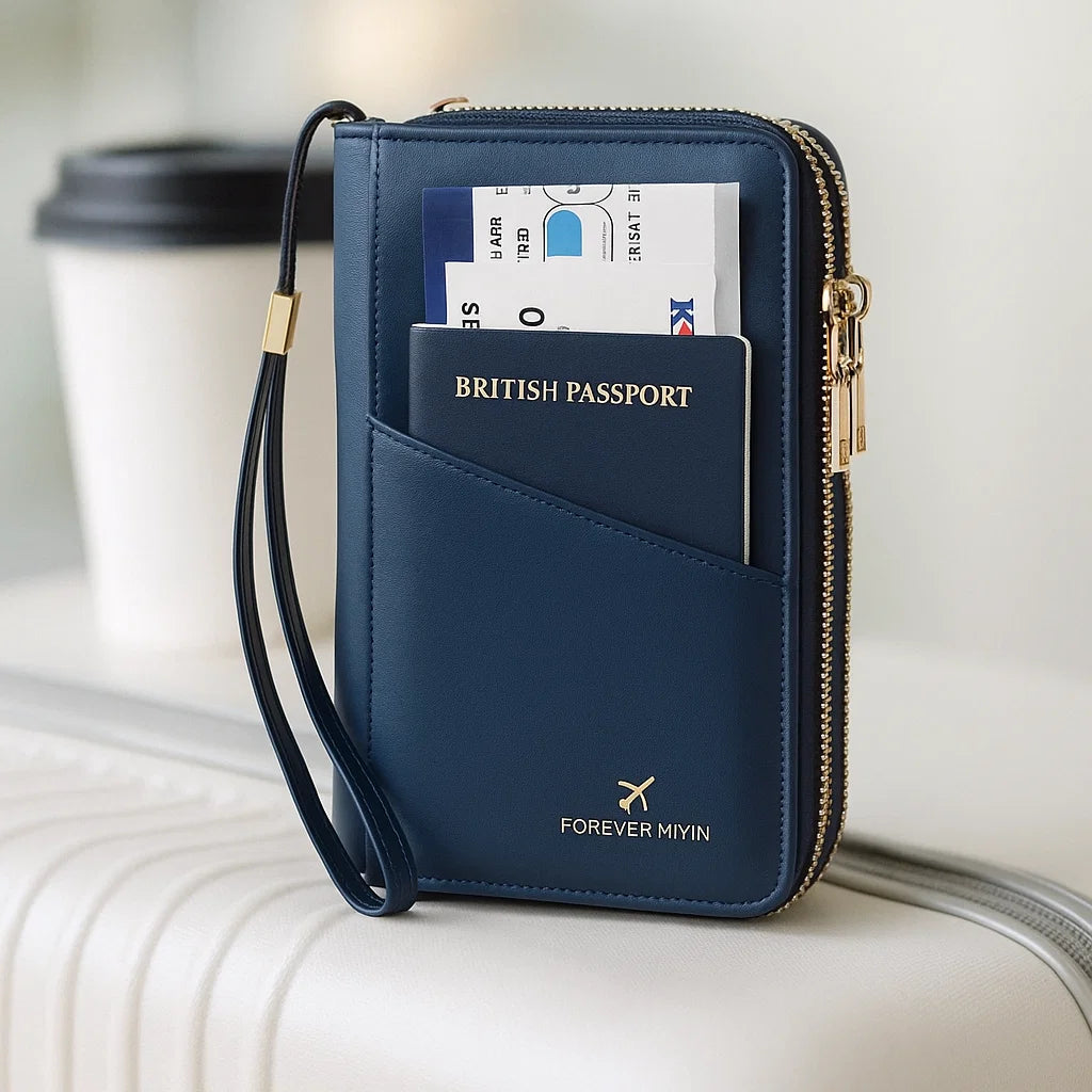 Dalia – Portafoglio Porta Passaporto RFID