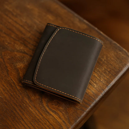 Luca – Portafoglio da Viaggio Vintage in Pelle