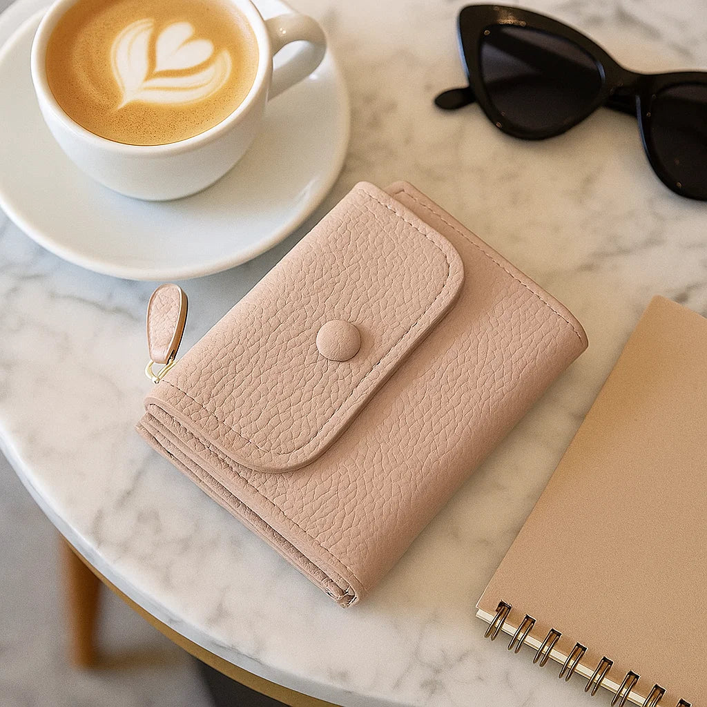 Araceli – Mini Portafoglio da Viaggio con Scatto