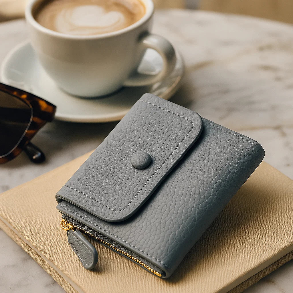 Araceli – Mini Portafoglio da Viaggio con Scatto