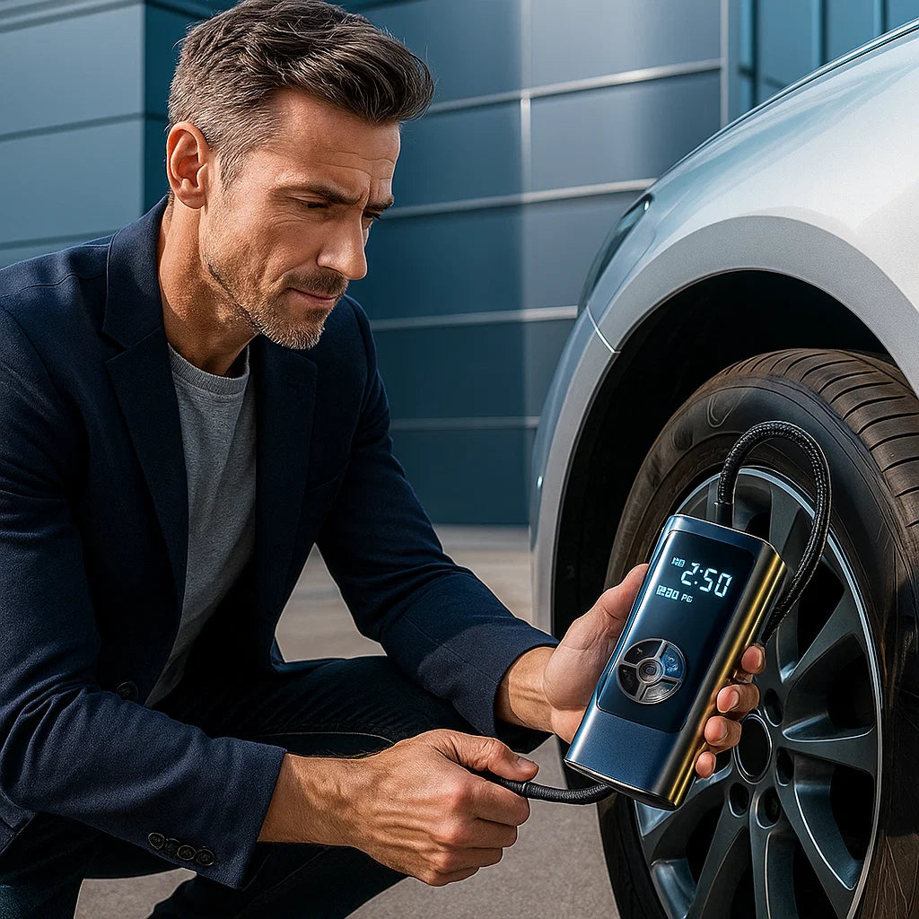 AirPomp Pro – Compressore Portatile Multifunzione