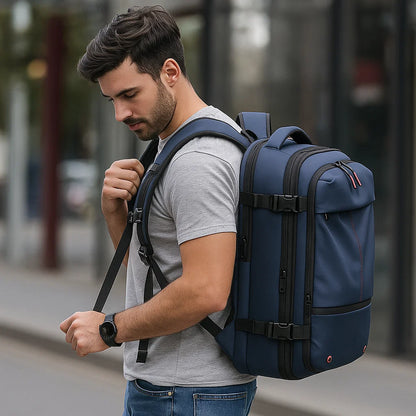 Zaino Uomo 17" con Compressione Vuoto Integrata