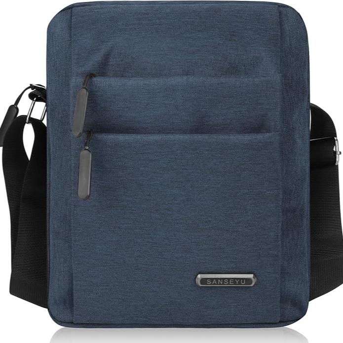 Borsa a Tracolla Uomo - Antifurto Impermeabile Elegante