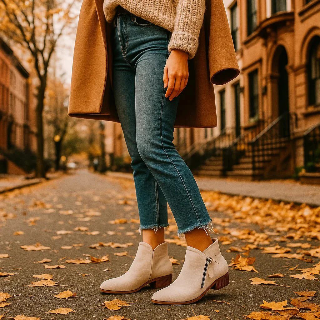 Stivaletti Donna - Cerniera Laterale - Eleganti Comodi