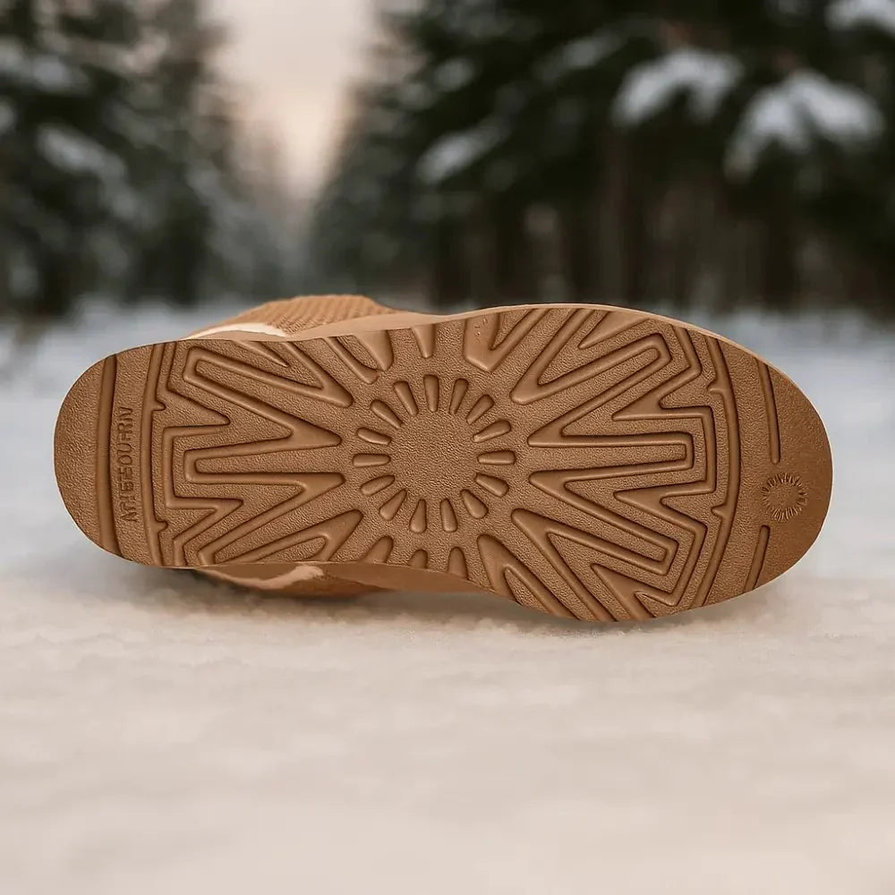 Stivaletti Invernali Donna - Camoscio - Edizione Limitata - Foderati - Caldi